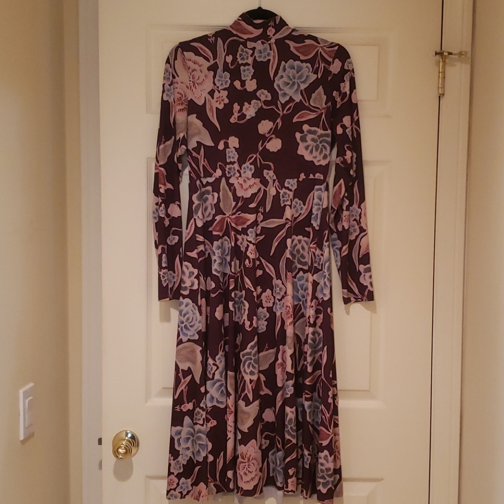 Zara long sleeve floral dress. Size large.